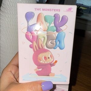 Pop Mart The Monsters Lazy Yoga Action Figure